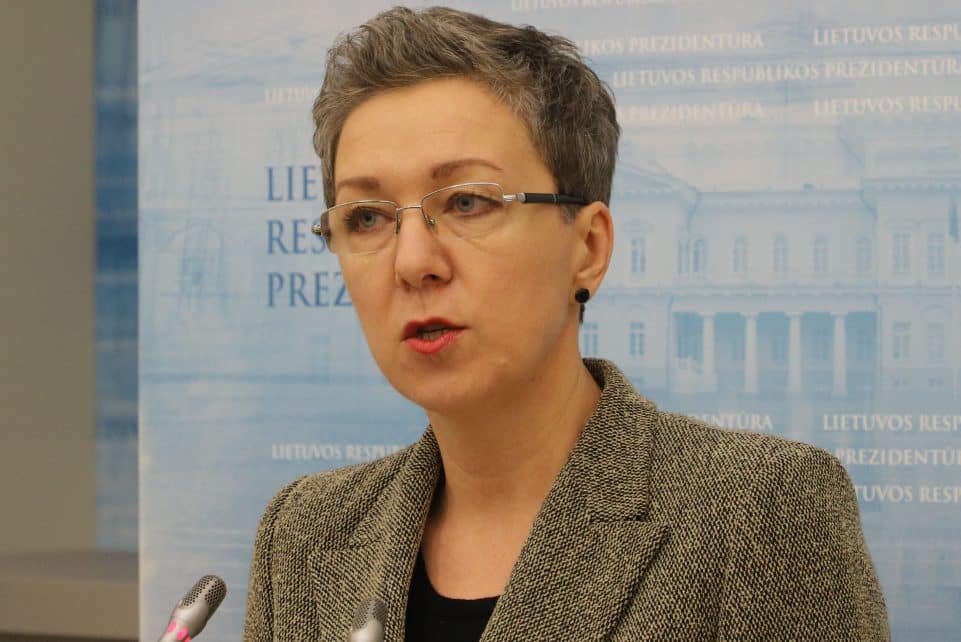 Prezidentės vyriausioji patarėja ekonominės ir socialinės politikos klausimais Lina Antanavičienė. Dainiaus Labučio (ELTA) nuotr.