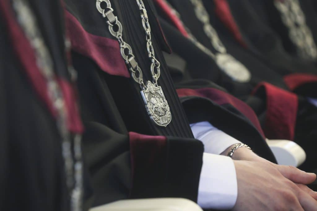 Teisėjai (asociatyvi nuotrauka). Mariaus Morkevičiaus (ELTA) nuotr.