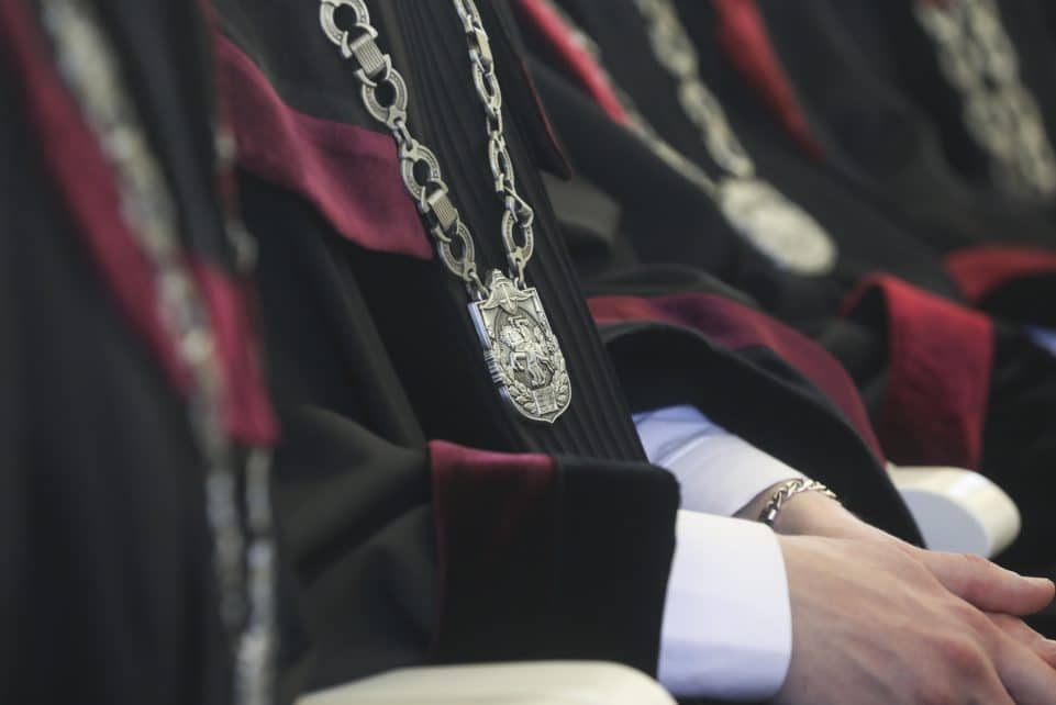 Teisėjai (asociatyvi nuotrauka). Mariaus Morkevičiaus (ELTA) nuotr.