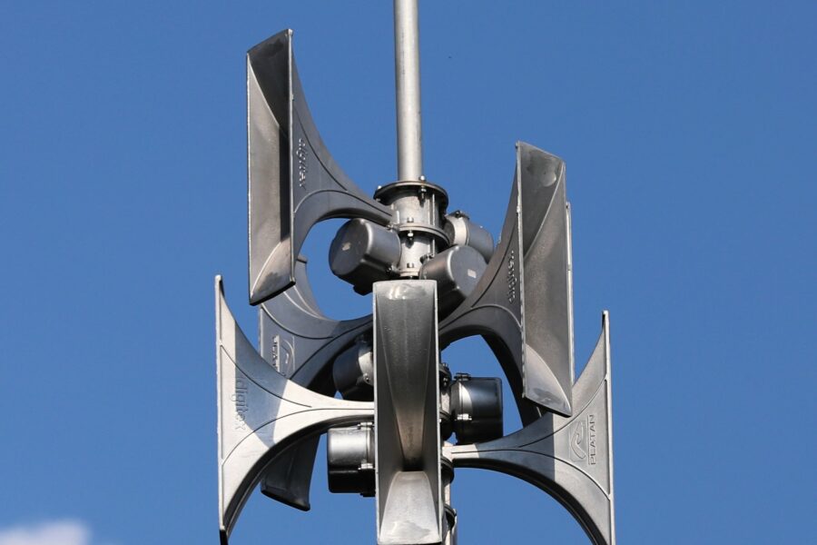 Sirenos nekauks: dėl brandos egzaminų atšaukiamas gyventojų informavimo sistemos patikrinimas