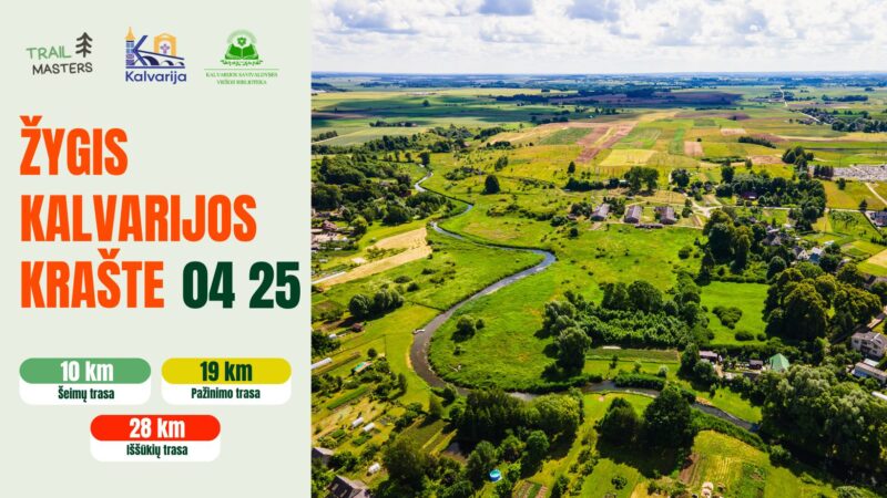 Nepraleiskite progos: žygis gamtoje su 10, 19 ir 28 km trasomis jau netrukus