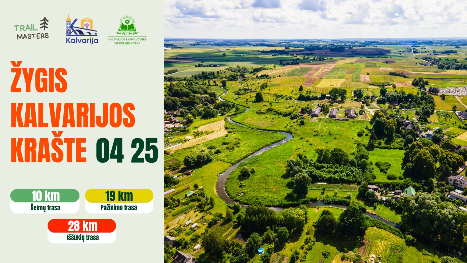 Nepraleiskite progos: žygis gamtoje su 10, 19 ir 28 km trasomis jau netrukus