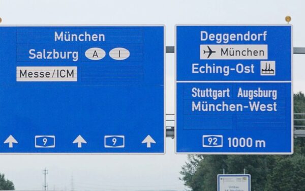 Vairuojate Vokietijoje? Viena linija kelio ženkle gali išgelbėti nuo klaidos ir baudos