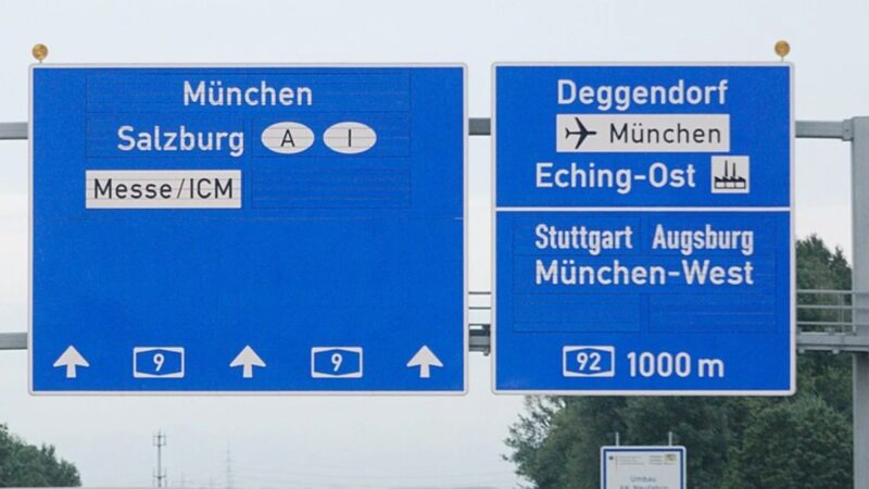 Vairuojate Vokietijoje? Viena linija kelio ženkle gali išgelbėti nuo klaidos ir baudos