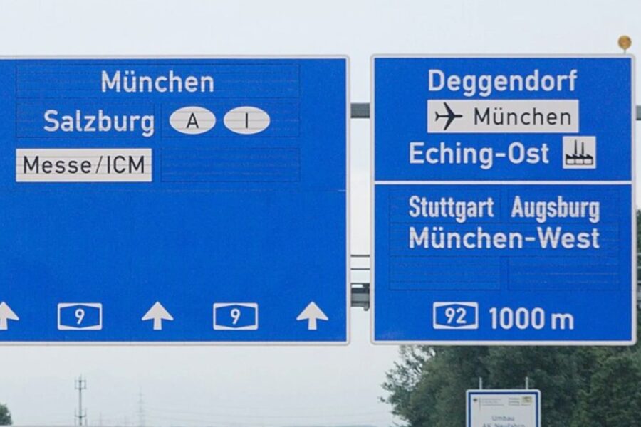 Vairuojate Vokietijoje? Viena linija kelio ženkle gali išgelbėti nuo klaidos ir baudos