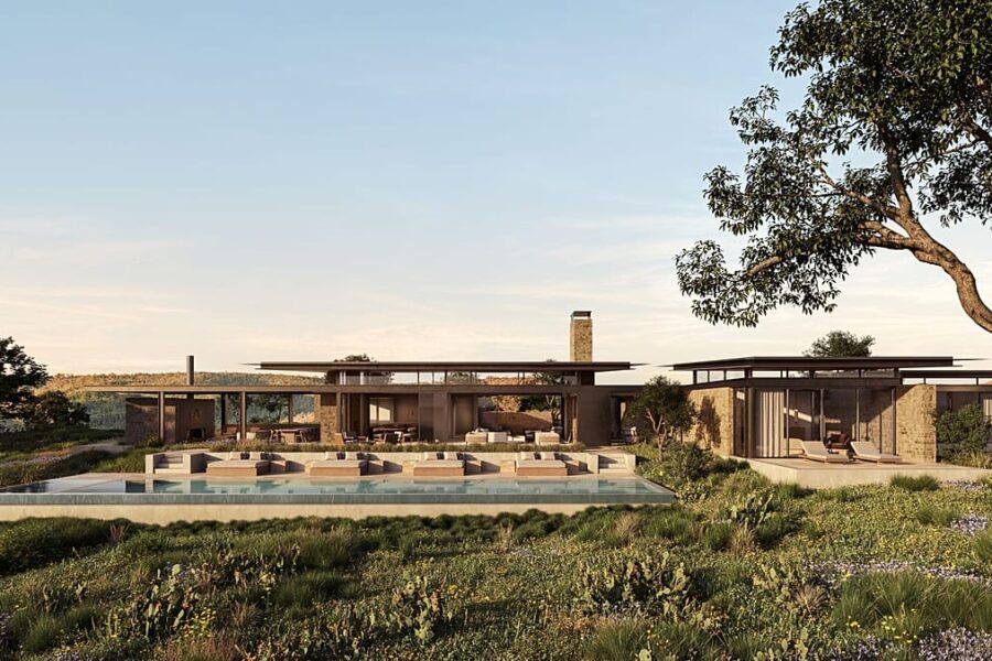 Privatūs kanjonai ir prabanga: „Aman Resorts“ atskleidė, kur Teksase kyla žvaigždžių ranča