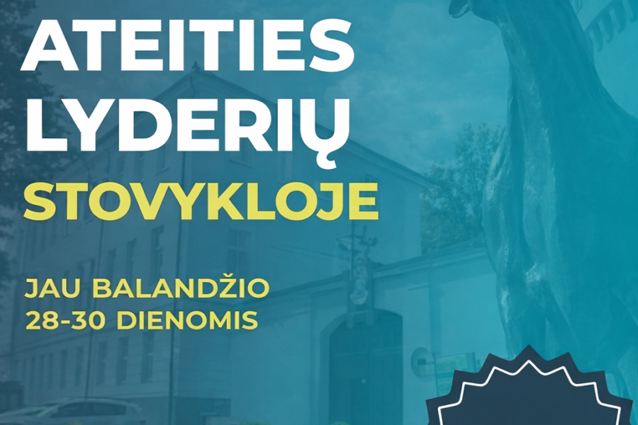 Nemokama stovykla moksleiviams: vietų nedaug, registracija netrukus baigsis