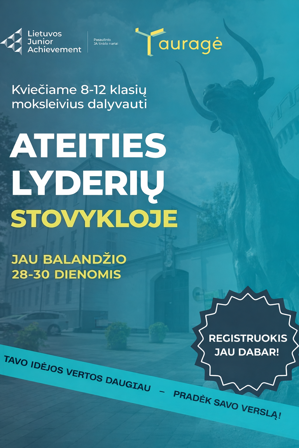 Nemokama stovykla moksleiviams: vietų nedaug, registracija netrukus baigsis
