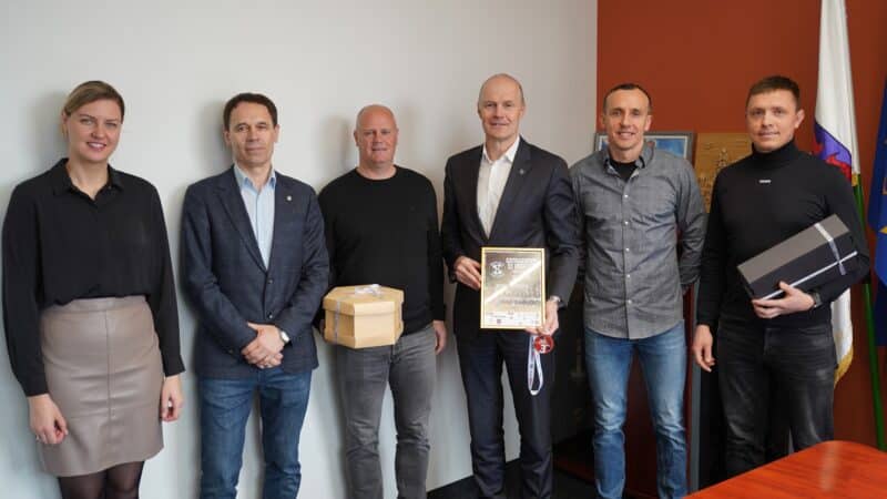 Vilkaviškio savivaldybėje – FK „Bruklinas“ vizitas: dar viena bronza ir įkvepiantys žodžiai