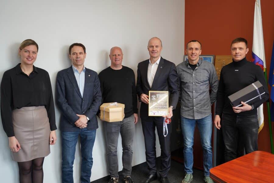 Vilkaviškio savivaldybėje – FK „Bruklinas“ vizitas: dar viena bronza ir įkvepiantys žodžiai