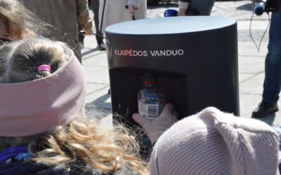 Klaipėdiečiai kviečiami pasipildyti savo gertuves: mieste jau veikia 33 vandens gertuvės