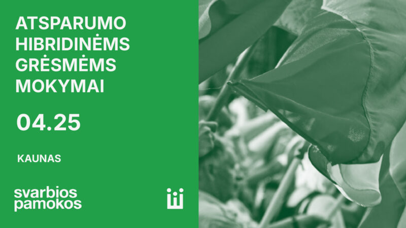 Kaune startuoja mokymai, kurie gali išgelbėti gyvybę: vietos sparčiai tirpsta