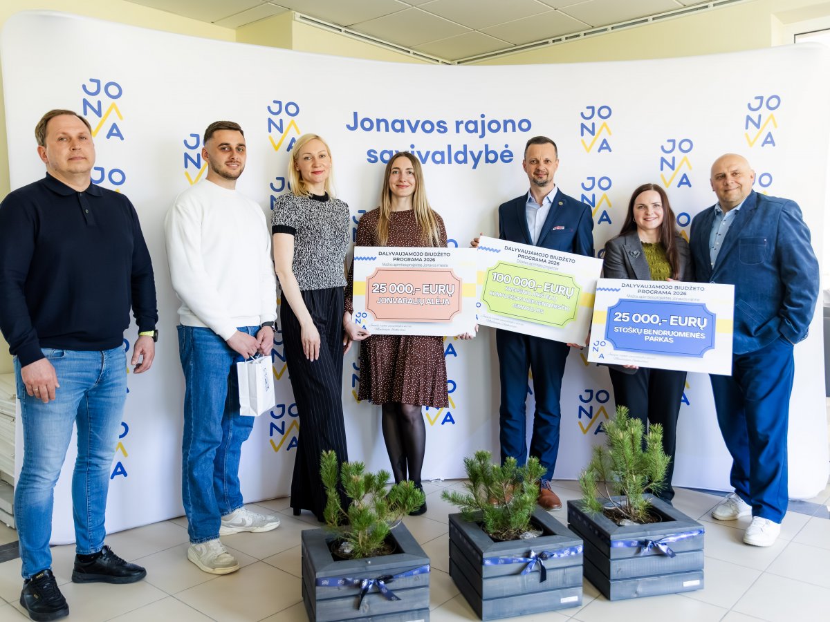 Gyventojai nusprendė patys: išrinkti projektai, kurie netrukus pakeis miesto ir rajono erdves