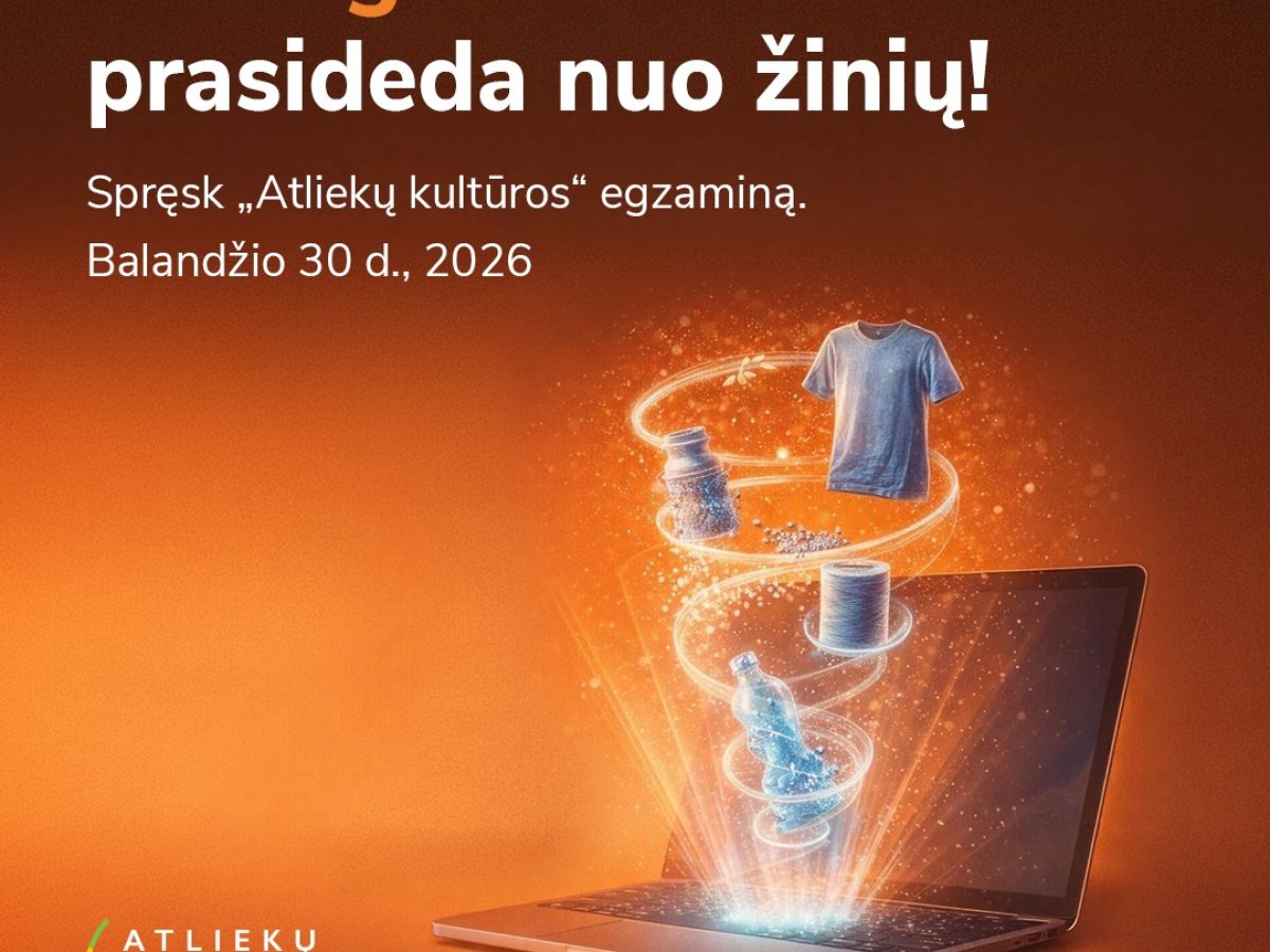 Atliekų egzaminas jau čia pat: net paprasti klausimai apie rūšiavimą suklaidina daugelį