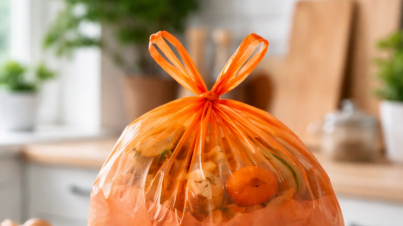 Gyventojams dalija oranžinius maišelius: sužinokite, kur juos gauti ir ko jokiu būdu nemesti