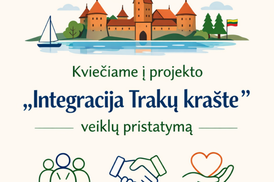 Trakuose pristatys integracijos planą: dalyviams atsivers naujos galimybės