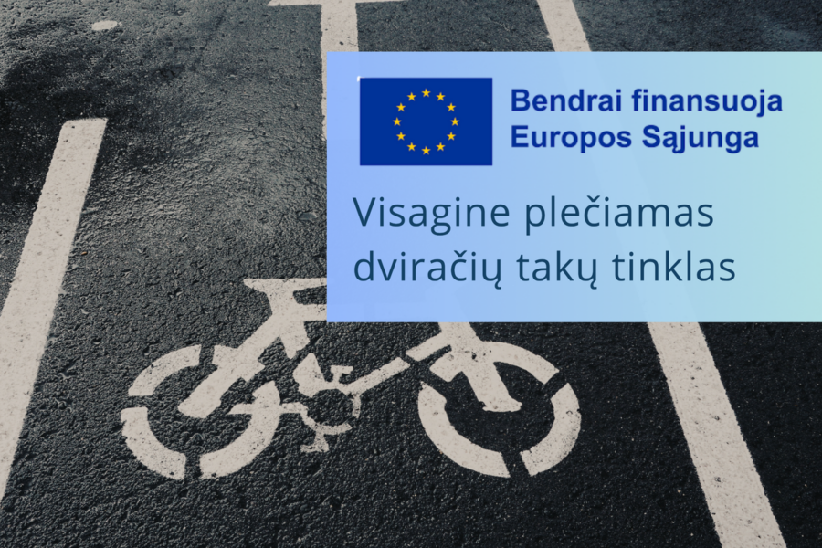 Dideli pokyčiai dviratininkams: iki 2029 m. planuojami nauji takai su apšvietimu