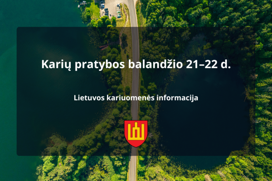 Gyventojai įspėjami: rajone pasirodys ginkluoti kariai ir karinė technika