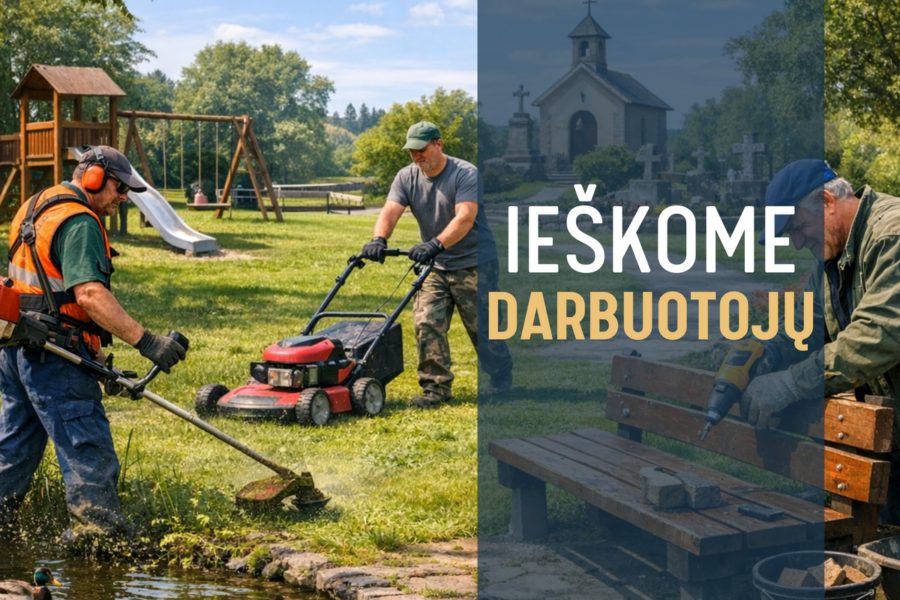 Ši seniūnija ieško darbuotojų: sužinokite, kokį atlyginimą siūlo ir ką reikės daryti