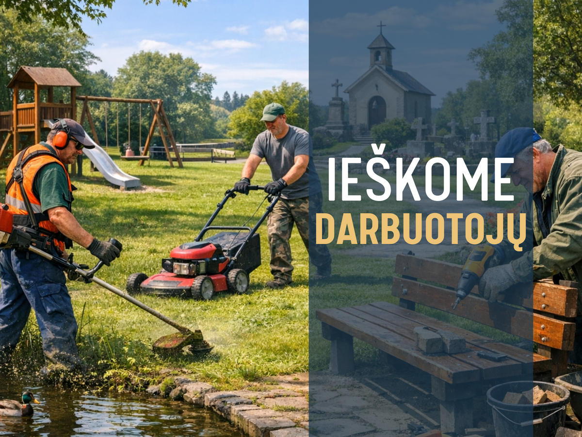 Ši seniūnija ieško darbuotojų: sužinokite, kokį atlyginimą siūlo ir ką reikės daryti