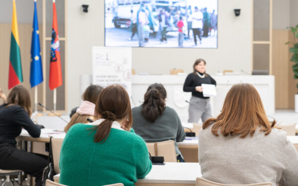 Vilniaus rajone imituota pabėgėlių kelionė: dalyviai pripažino, kad tai sukrečia labiau nei tikėjosi
