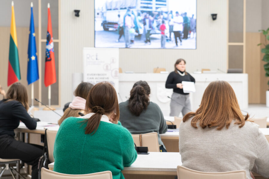 Vilniaus rajone imituota pabėgėlių kelionė: dalyviai pripažino, kad tai sukrečia labiau nei tikėjosi