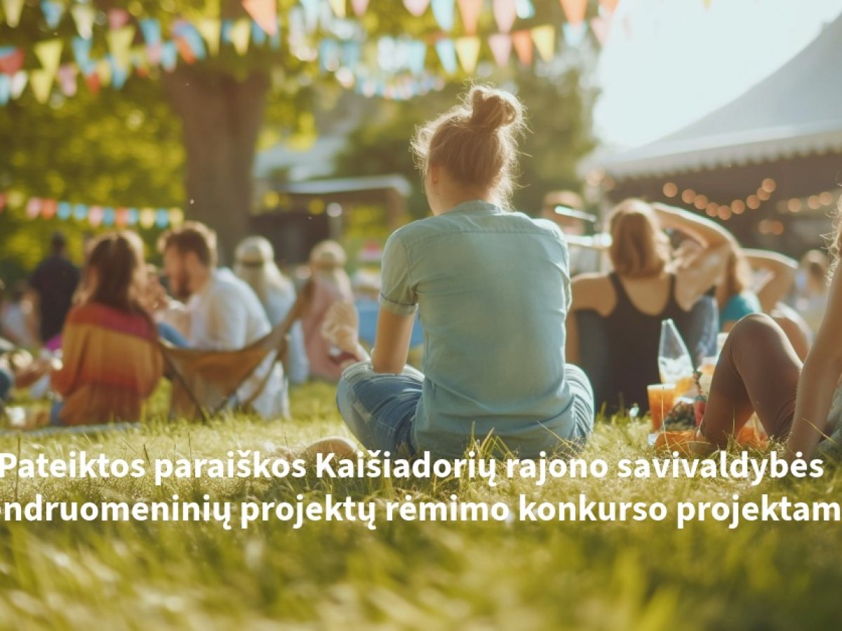 Gyventojai aktyvūs: pateiktos 26 paraiškos, štai ko prašo bendruomenės šiemet