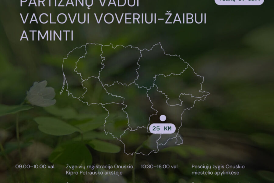 „Samaningi kilometrai“ sugrįžta: žygiai kvies pagerbti partizanus visoje Lietuvoje