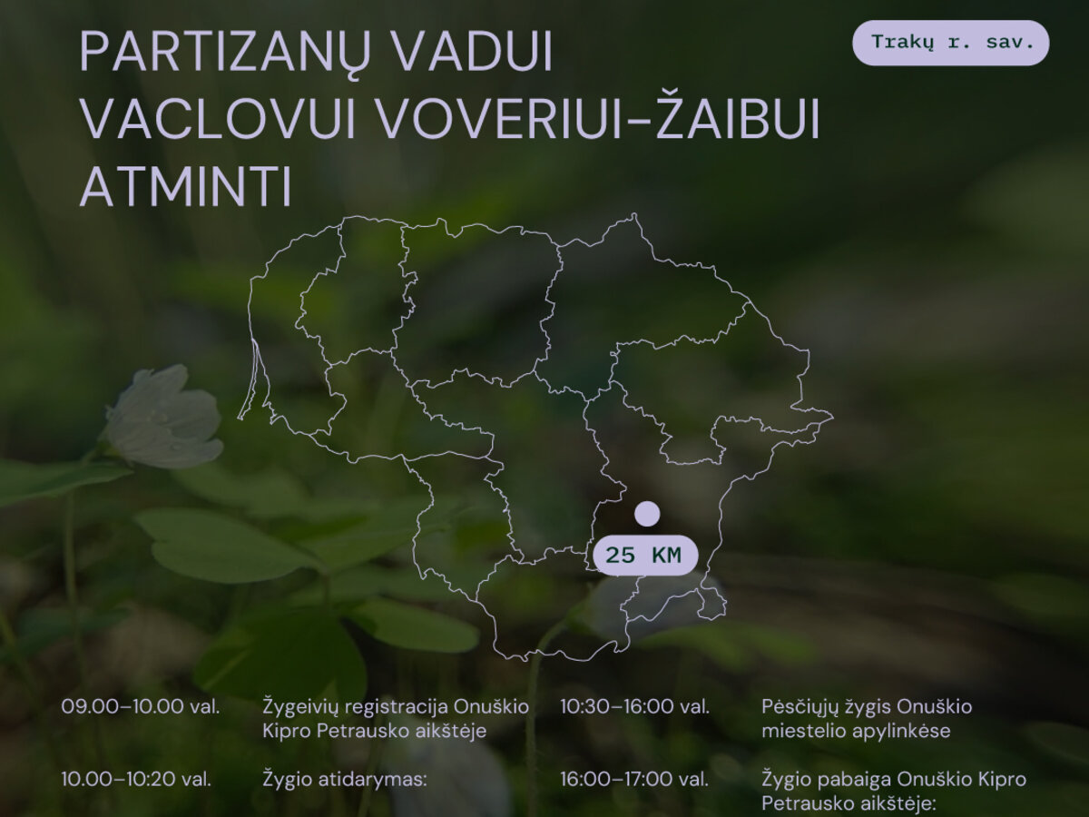 „Samaningi kilometrai“ sugrįžta: žygiai kvies pagerbti partizanus visoje Lietuvoje
