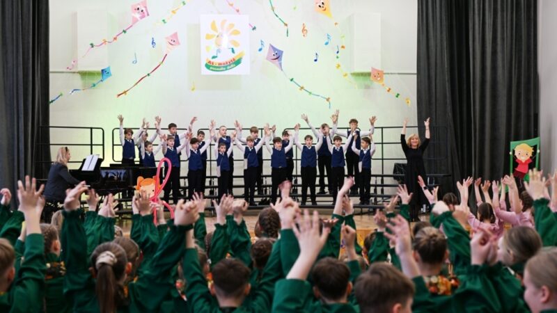 „Dagilėlis“ virto emocijų scena: vaikų balsai sujaudino net visko mačiusius