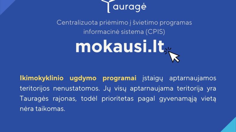 Skubėkite tikrinti prašymus: darželiuose nebegalios adresas, viską lems terminai