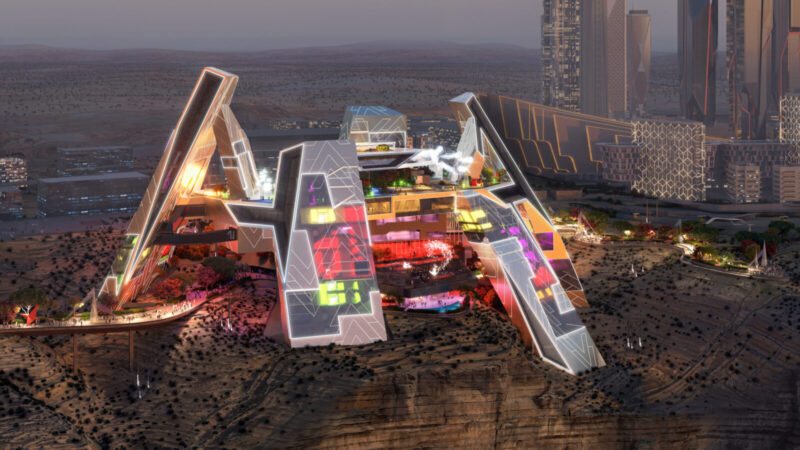 Trys Paryžiai vienoje vietoje: Saudo Arabija stato miestą, kur „Formulė 1“ skries po langais