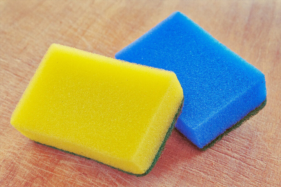 Galite sugadinti brangius indus: štai ką iš tiesų reiškia skirtingos kempinėlių spalvos