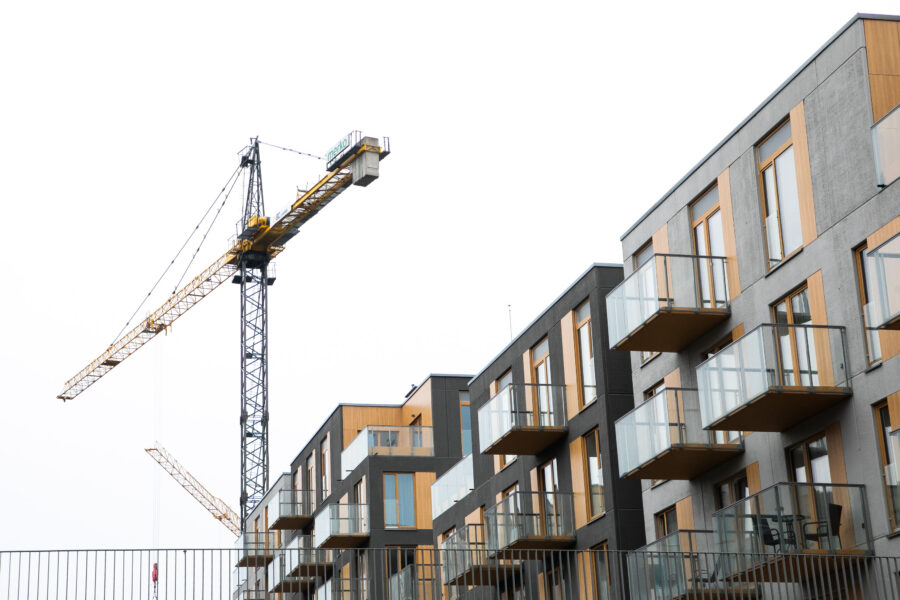 Naujos statybos butai. ELTA / Dainius Labutis nuotr.