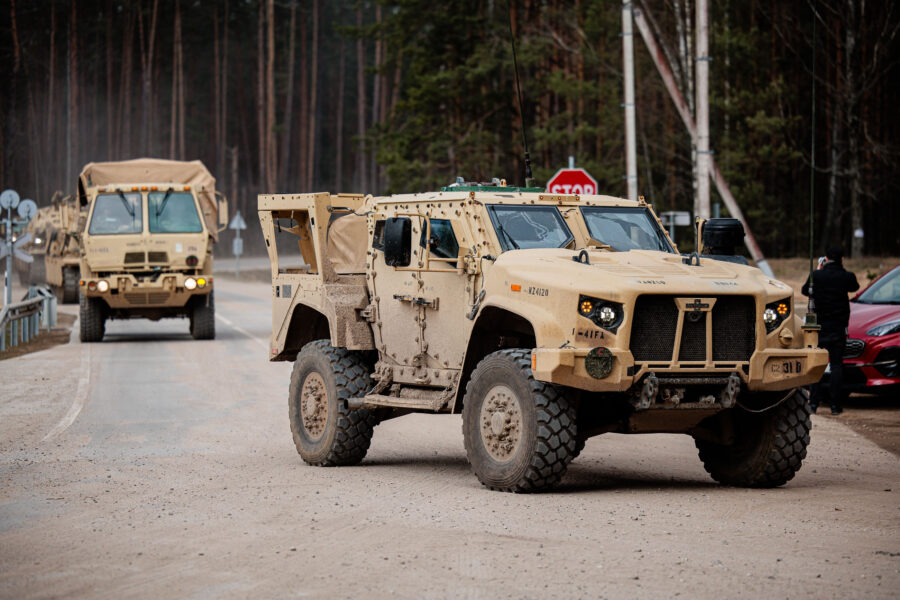 Karinė technika. ELTA / Josvydas Elinskas nuotr.