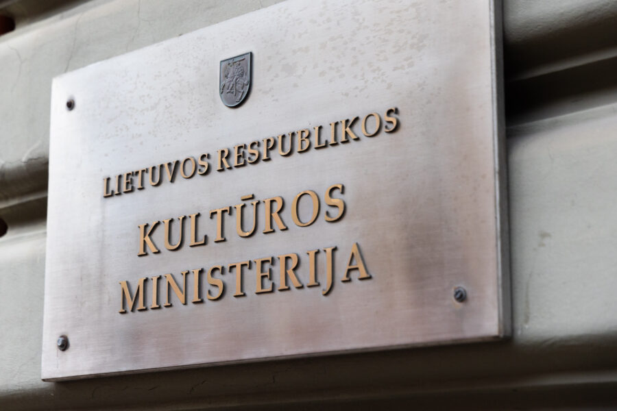 Lietuvos kultūros ministerija. ELTA / Dainius Labutis nuotr.