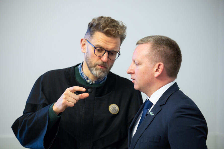 Giedrius Danėlius, Povilas Isoda. ELTA / Andrius Ufartas nuotr.