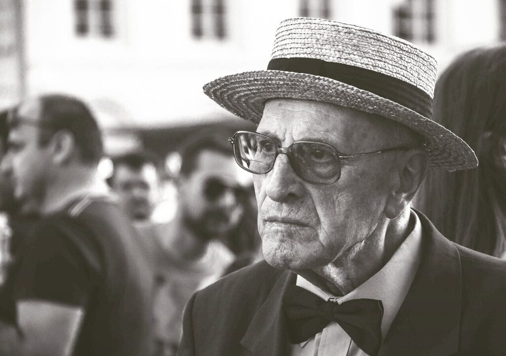 man, retro, fashion, bowtie, hat, glasses, old, old man, elderly man, grandfather, aged, elderly, portrait, grandpa, black and white, monochrome, old man, old man, old man, old man, old man, grandfather, grandpa