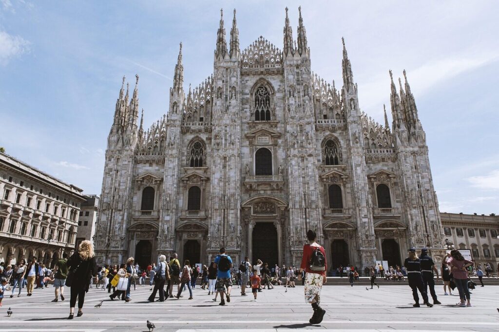 milan cathedral, church, architecture, people, facade, building, historic, historical, cathedral, square, landmark, tourist attraction, duomo di milano, milan, europe, italy, milan, milan, milan, milan, milan, italy