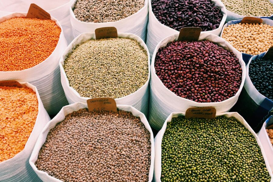 green and brown round food in white plastic containers