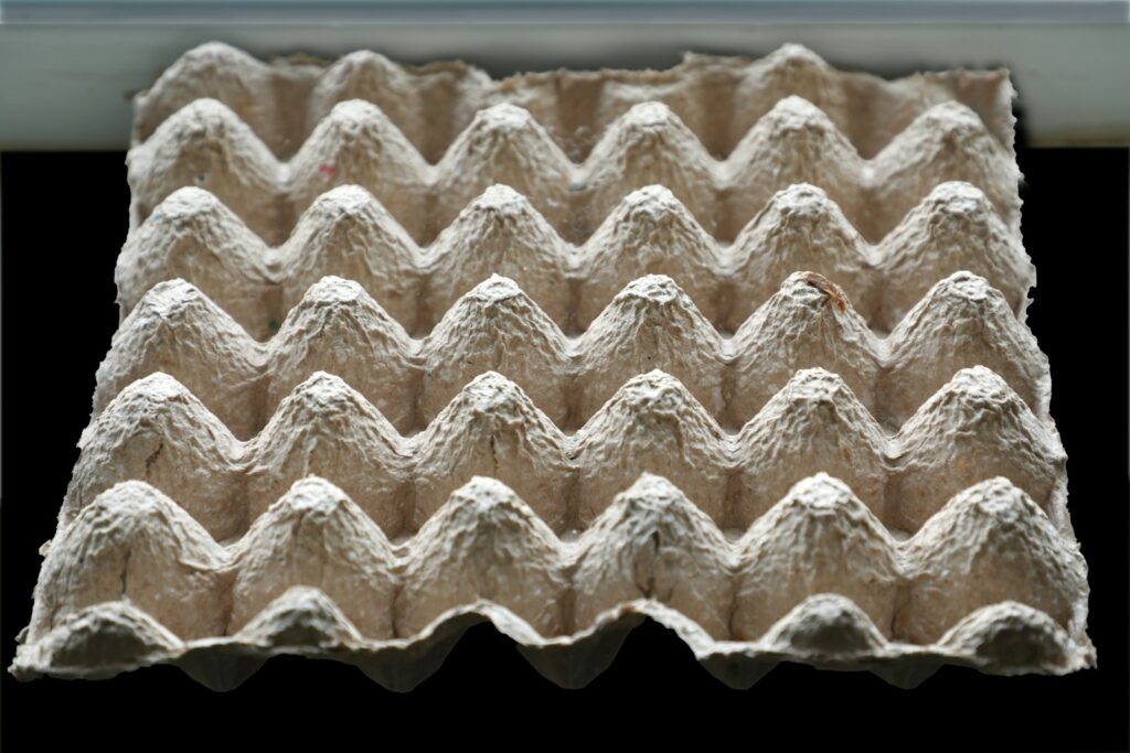 A close up of a piece of paper with a wave pattern on it