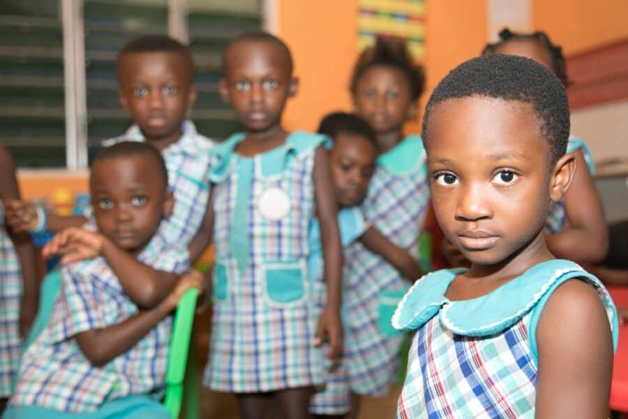 Afrikos vaikai. Unsplash