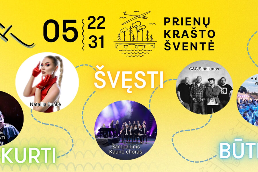 Prienų krašto šventė startuoja jau šią savaitę: laukia koncertai, eitynės ir garsūs atlikėjai