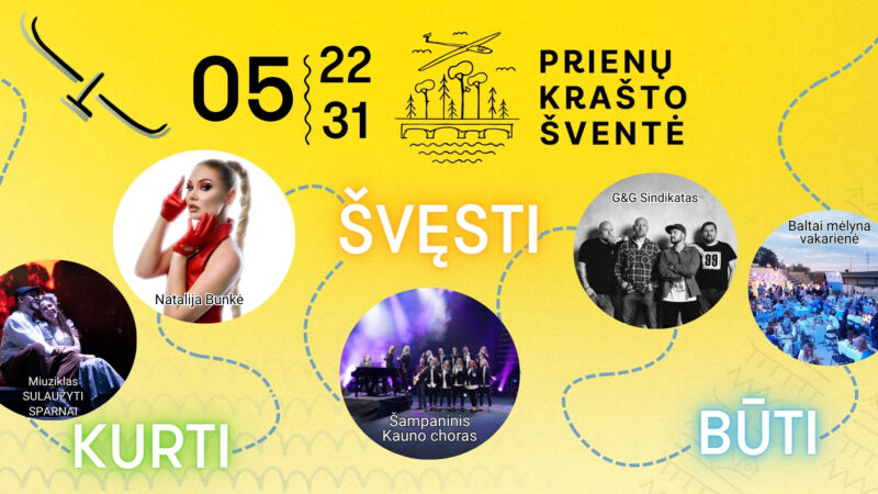 Startuoja krašto šventė: dešimt dienų koncertų, renginių ir kvietimas jungtis prie eitynių