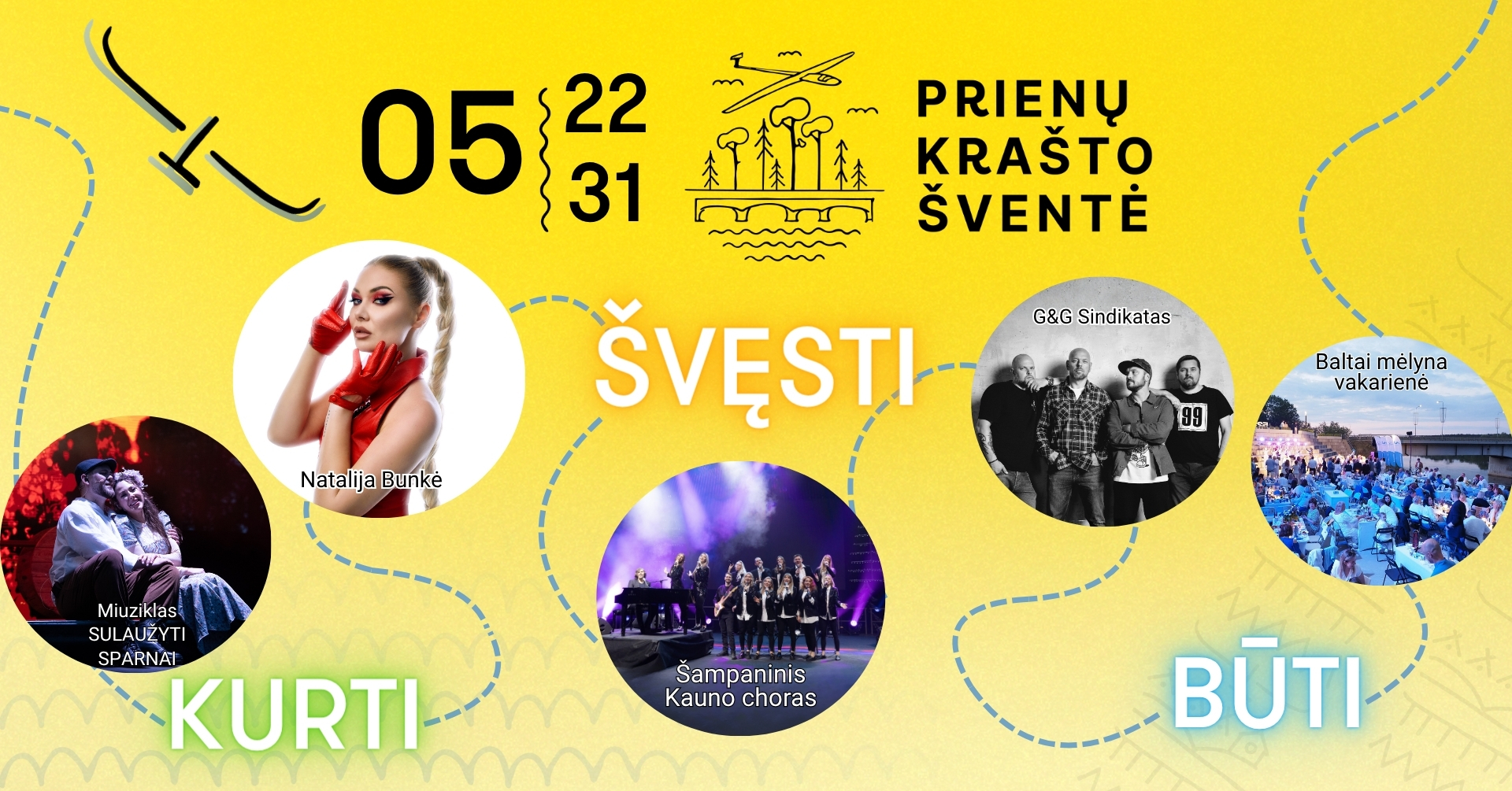 Startuoja krašto šventė: dešimt dienų koncertų, renginių ir kvietimas jungtis prie eitynių