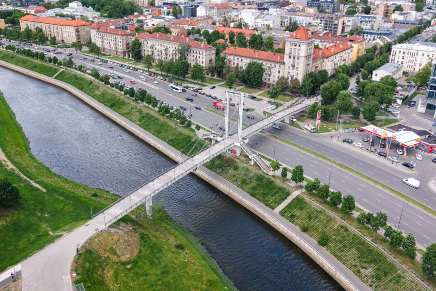 Planuojantiems vykti į Nemuno salą verta žinoti: tiltas bus uždarytas iki kitų metų