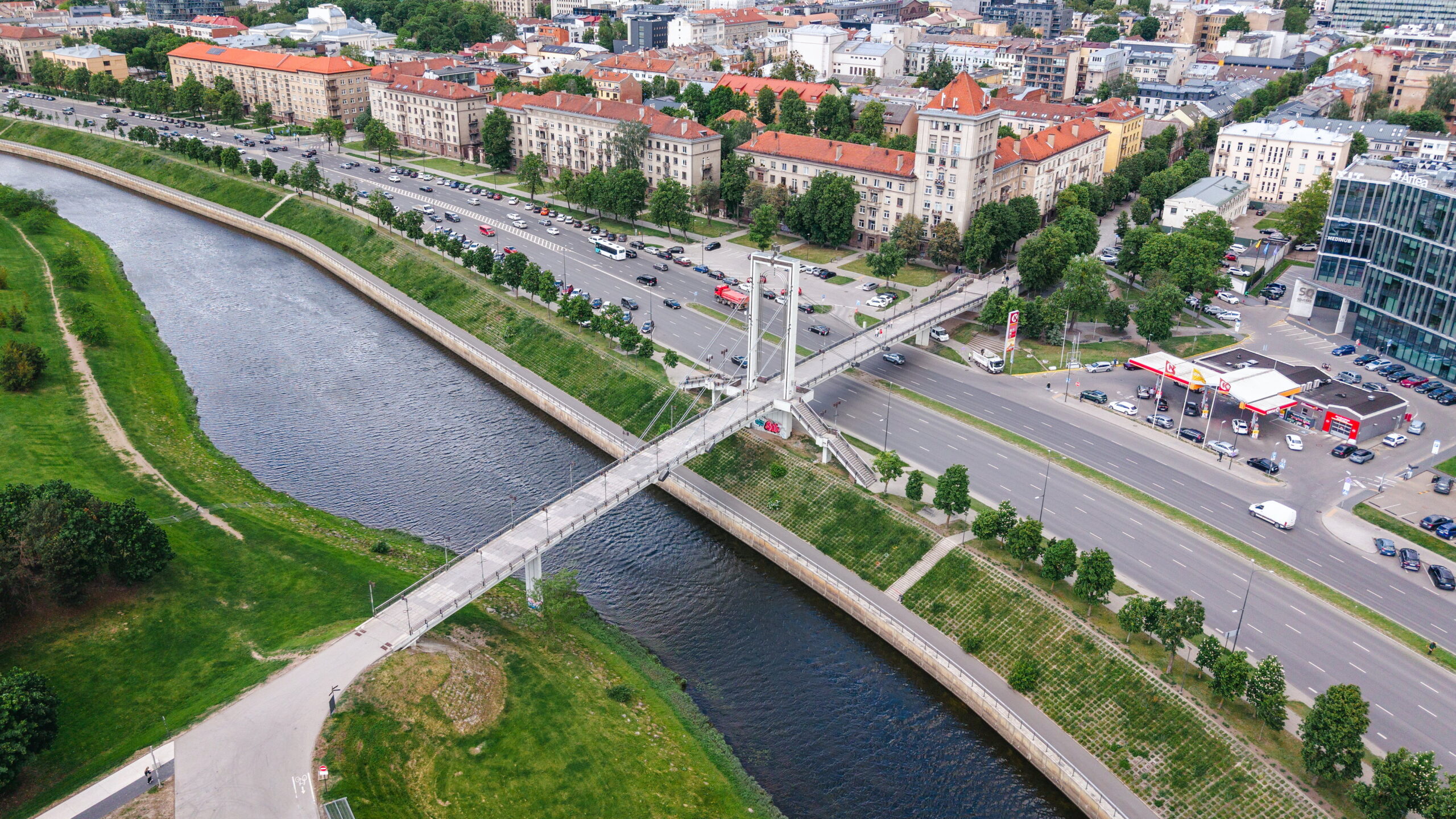 Planuojantiems vykti į Nemuno salą verta žinoti: tiltas bus uždarytas iki kitų metų