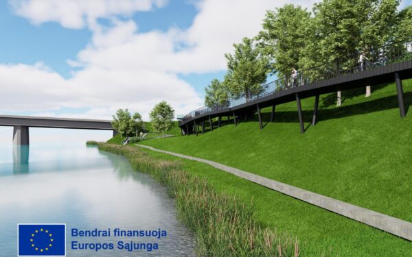 Nemuno pakrantėje laukia permainos: milijoninis projektas keis miesto turizmo infrastruktūrą