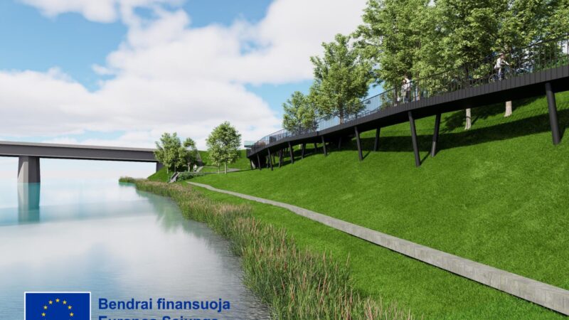 Nemuno pakrantėje laukia permainos: milijoninis projektas keis miesto turizmo infrastruktūrą