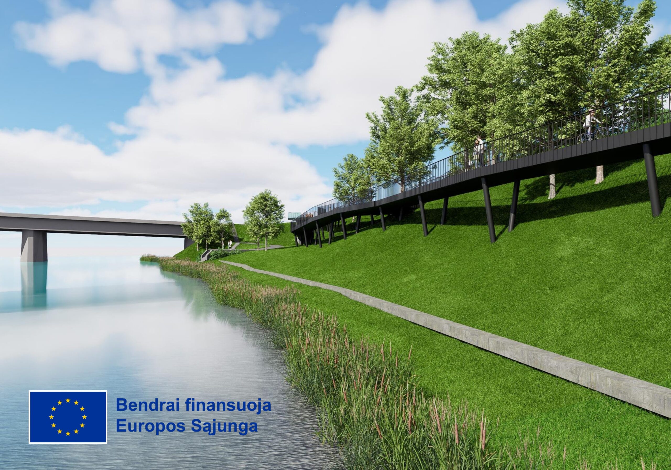 Nemuno pakrantėje laukia permainos: milijoninis projektas keis miesto turizmo infrastruktūrą